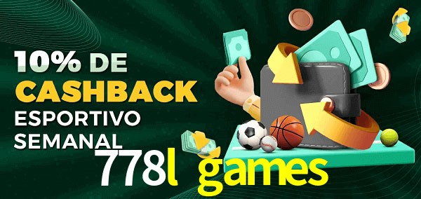 10% de bônus de cashback na 778l games